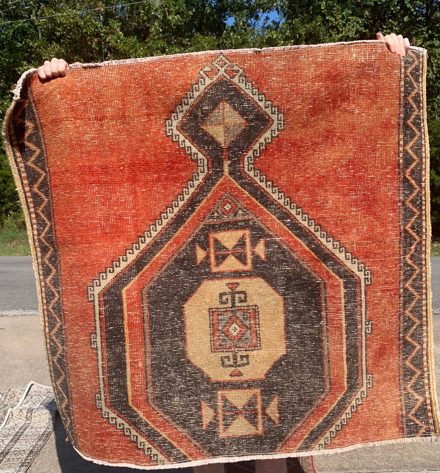 Turkish Rug 4'x 4'2